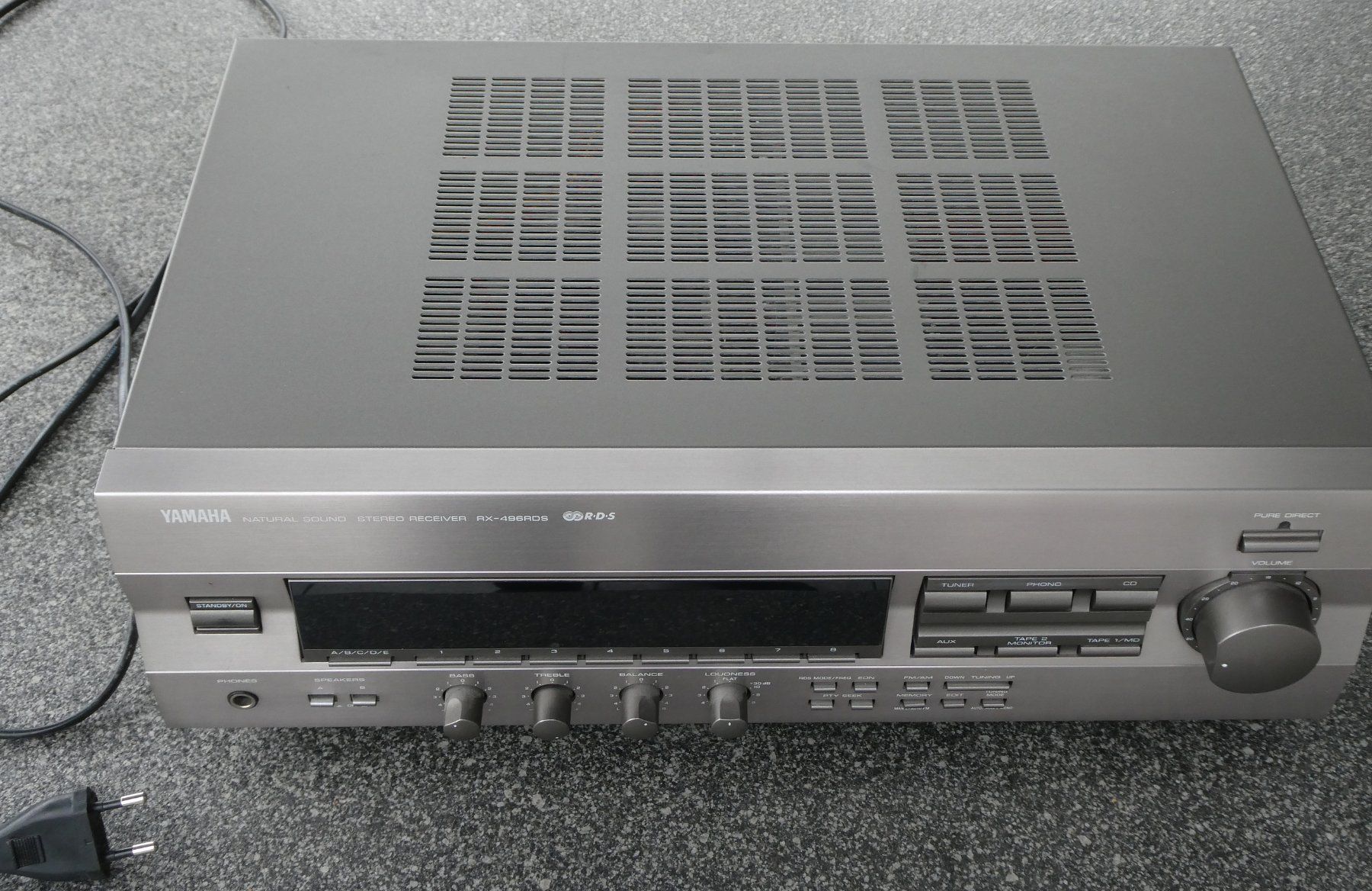 Yamaha Ricevitori: Yamaha Stereo Receiver RX-496 RDS – Usato da Bonstetten venduto da wudeli79 1