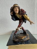 Moriskentänzer, Holz, bunt und gold Holzfigur