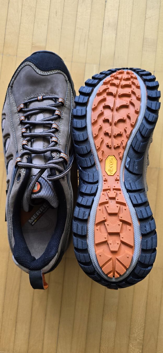 Merrell Scarpe da uomo: Trekking-/Wanderschuhe von Merrell, Farbe Taupe – Nuovo (secondo la descrizione) da Sutz venduto da sul_2pjf 1