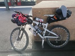 VTT suspension avant et arrière 