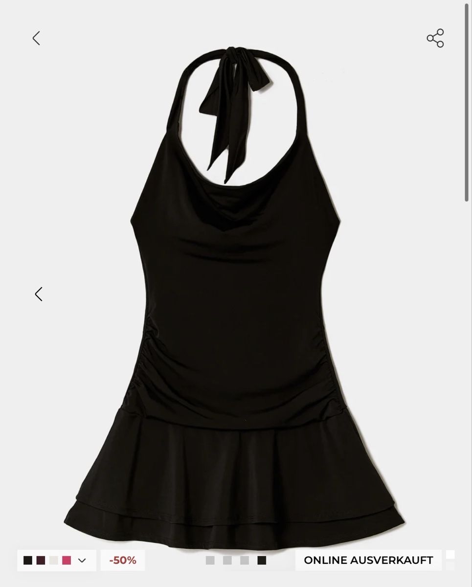 Tally Weijl Robes: Schwarzes Minikleid – Neuf (Voir description) à Henau par martina_1998 3