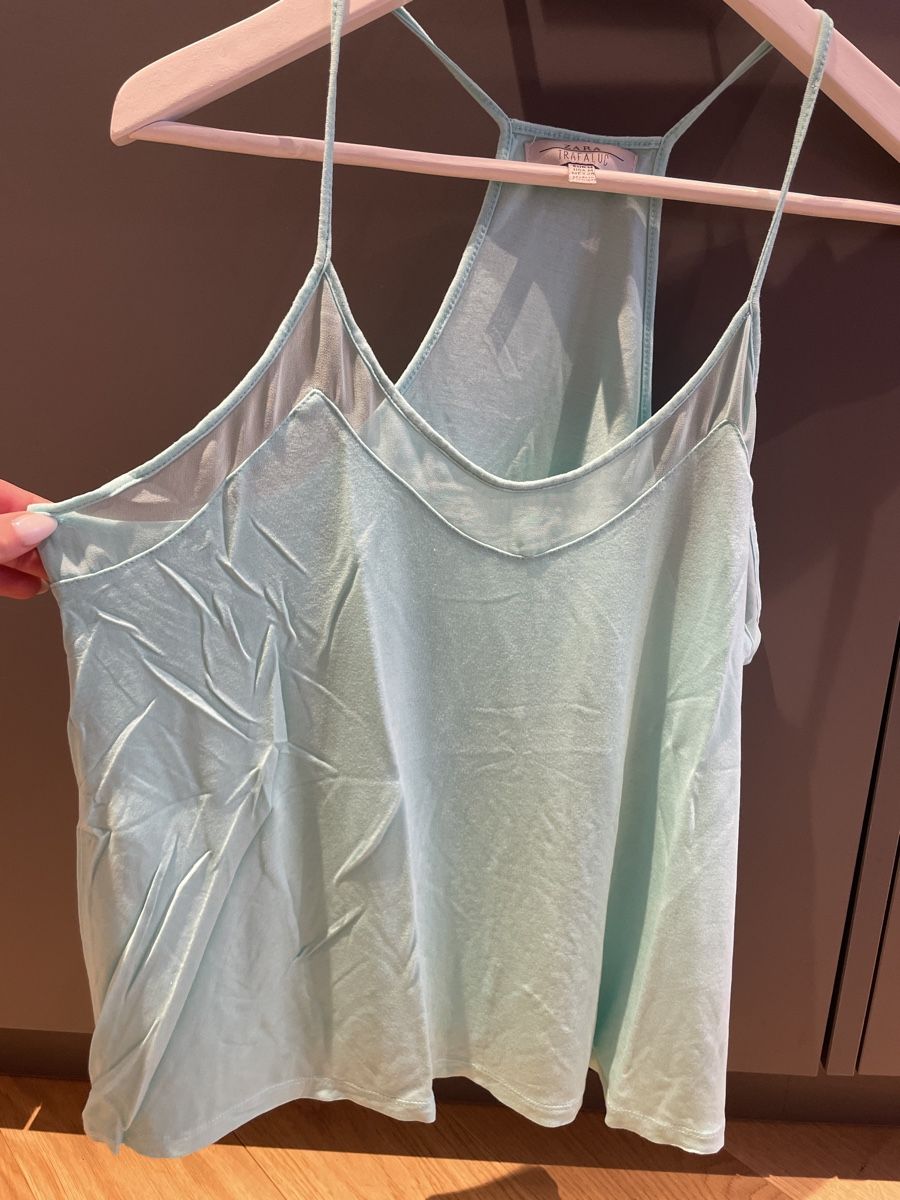 Zara Tops: Top in türkis von Zara, Gr. M – Gebraucht aus Arbon von llaauraa 1