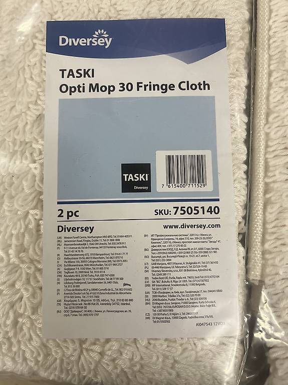 Altro in Apparecchi per la pulizia: Taski Opti Mop 30 Fransentuch – Nuovo e nell'imballaggio originale da Tägertschi venduto da Oktagon62 1
