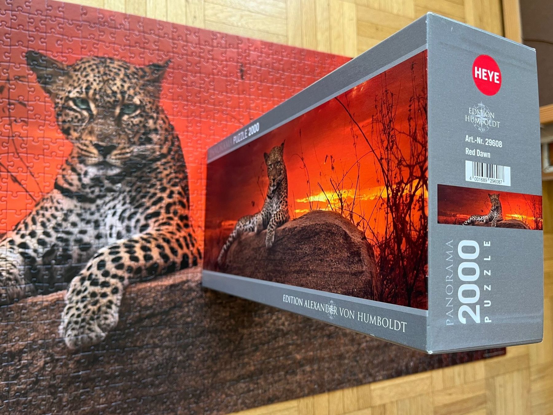 Heye Puzzle: Panorama Puzzle Leopard 2000 Teile - Edition Humboldt – Usato da Zürich venduto da Gurkis 5