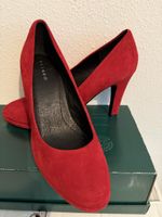 PESARO Pumps 39 rot Wildleder sehr guter Zustand