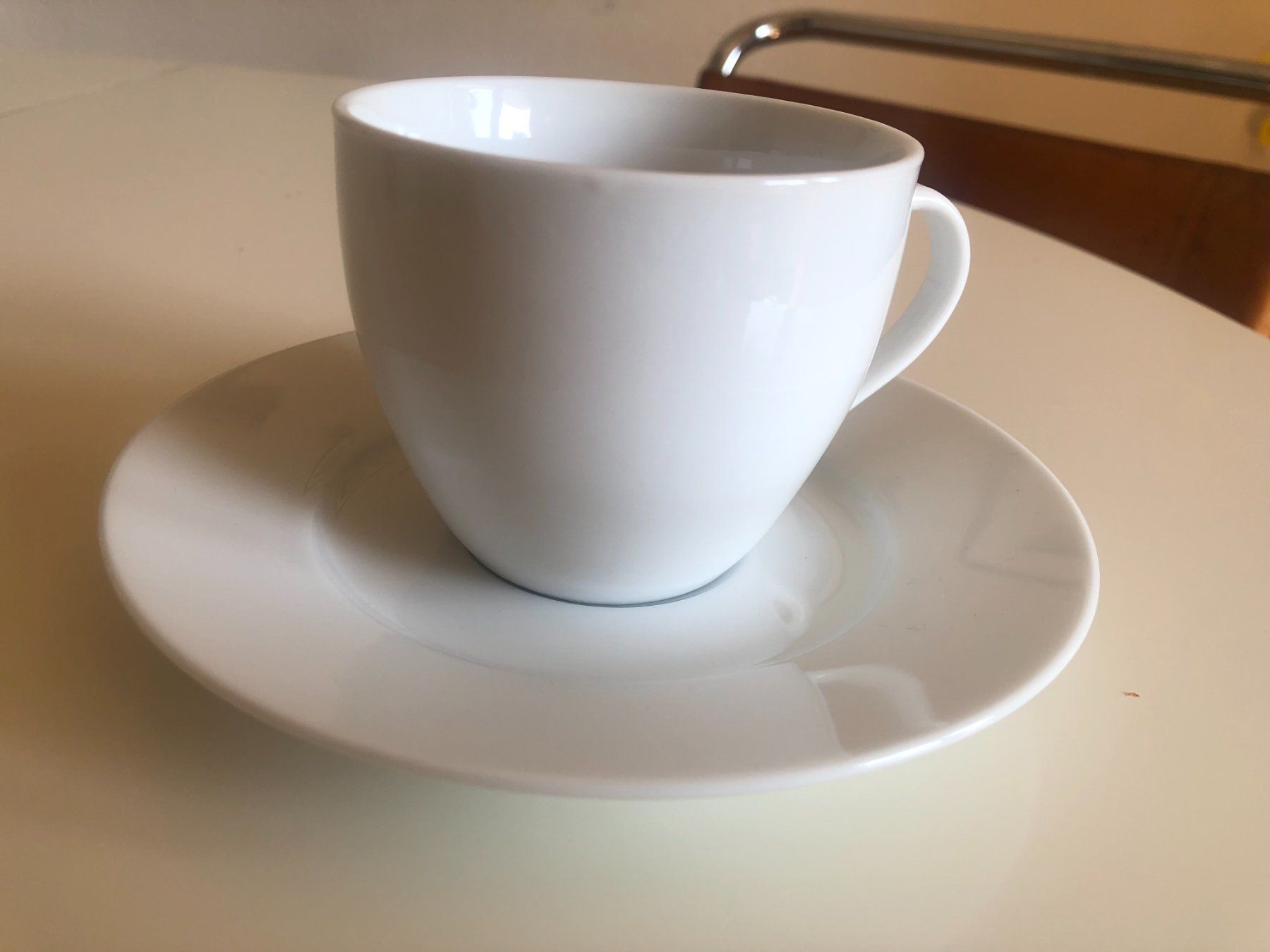 Tasses: Kaffeetassen weiss Cucina & Tavola Basic – D'occasion à Bassersdorf par sammelfloh 4