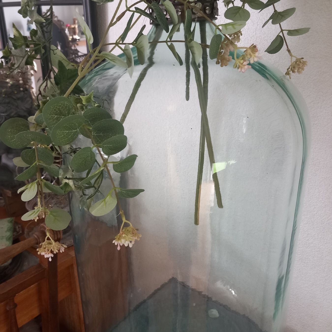 Vasi & Recipienti: XL Flaschen Bodenvase aus Glas , / H- 67cm. – Usato da Aegerten venduto da gismolini 9