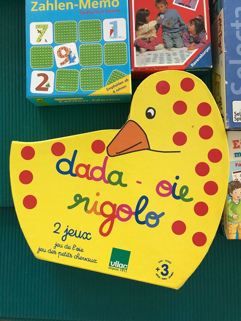 Haba Spiele: 9 Spiele ab 4 Jahre – Gebraucht aus Affoltern am Albis von variablend 1