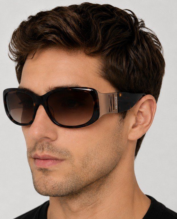 Karl Lagerfeld Occhiali & Lenti: Karl Lagerfeld Design Sonnenbrille – Nuovo e nell'imballaggio originale da Neerach venduto da i-style24 1
