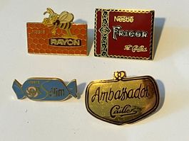 4 Pin Nestle Caillers Schokolade
