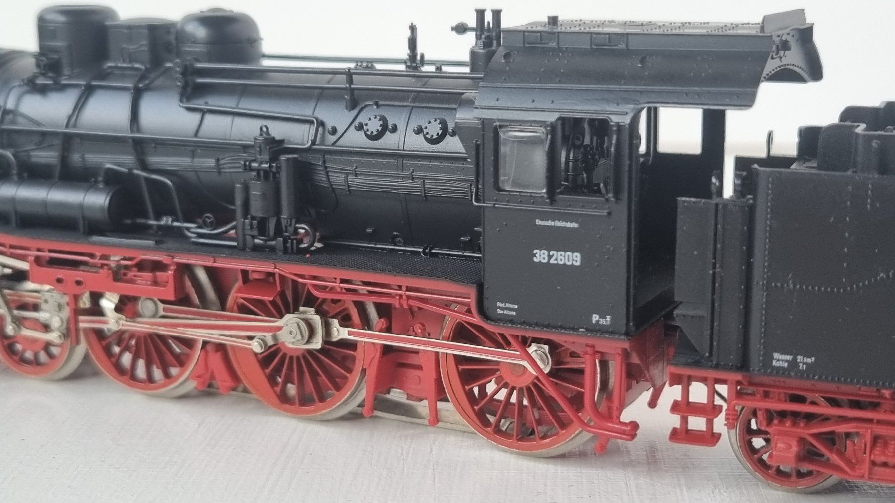 Fleischmann Modellini di ferrovie: HO, AC, Fleischmann, BR38 (38 2609) – Usato da Grand-Lancy venduto da LFW 8