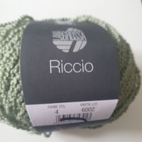 2 Kn. RICCIO Lana Grossa Fb. 4-6002 salbei