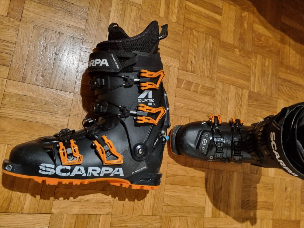 Scarpa 4 Quattro SL hybrid ski boots chaussures (Gebraucht) in Ecublens ...