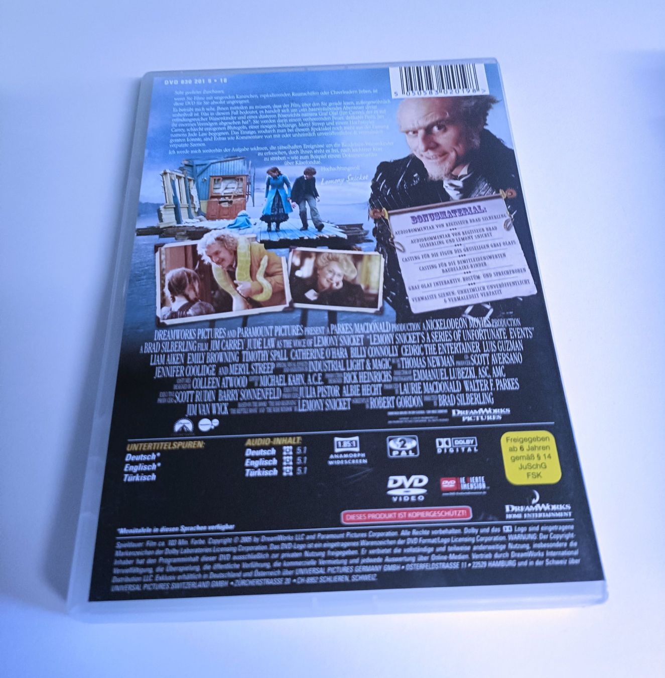 Tutti i DVDs: Jim Carrey - Rätselhafte Ereignisse – Usato da Köniz venduto da Movieportal007 1