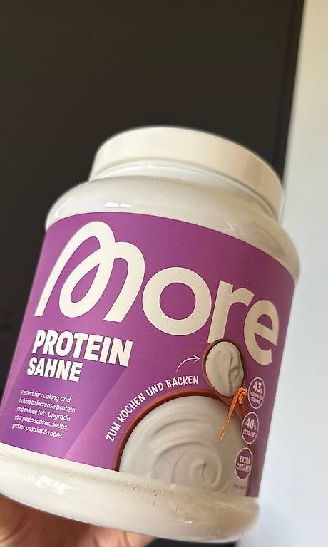 Lebensmittel & Spezialitäten: more sahneprotein – Gebraucht aus Salmsach von lau_sv9b