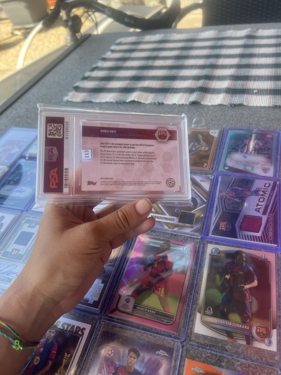 Topps Carte collezionabili: Topps Now Ansu Fati PSA9 – Usato da Uhwiesen venduto da maflo2 1