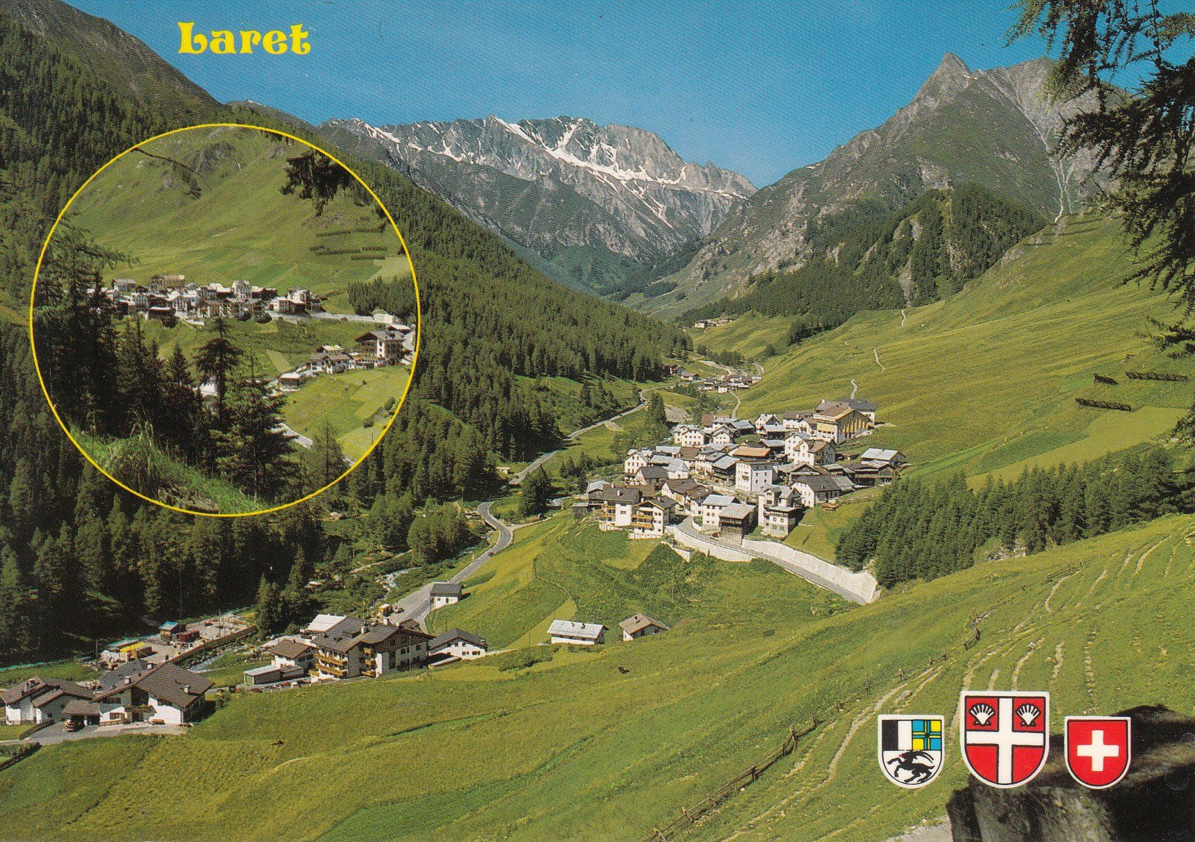 Cartoline postali: Laret 1989 – Usato da Bürglen TG venduto da StampGraf