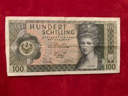 OESTERREICH - 100 Schilling 2. Jänner 1969 - Gebraucht