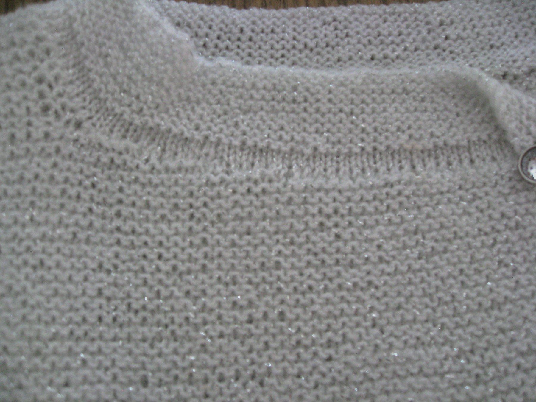Maglioni & Felpe: Pullover Kurzarm weiss - silber Handmade Gr. XL  NEU – Nuovo (secondo la descrizione) da Flüelen venduto da Diversicum-Curvy 5