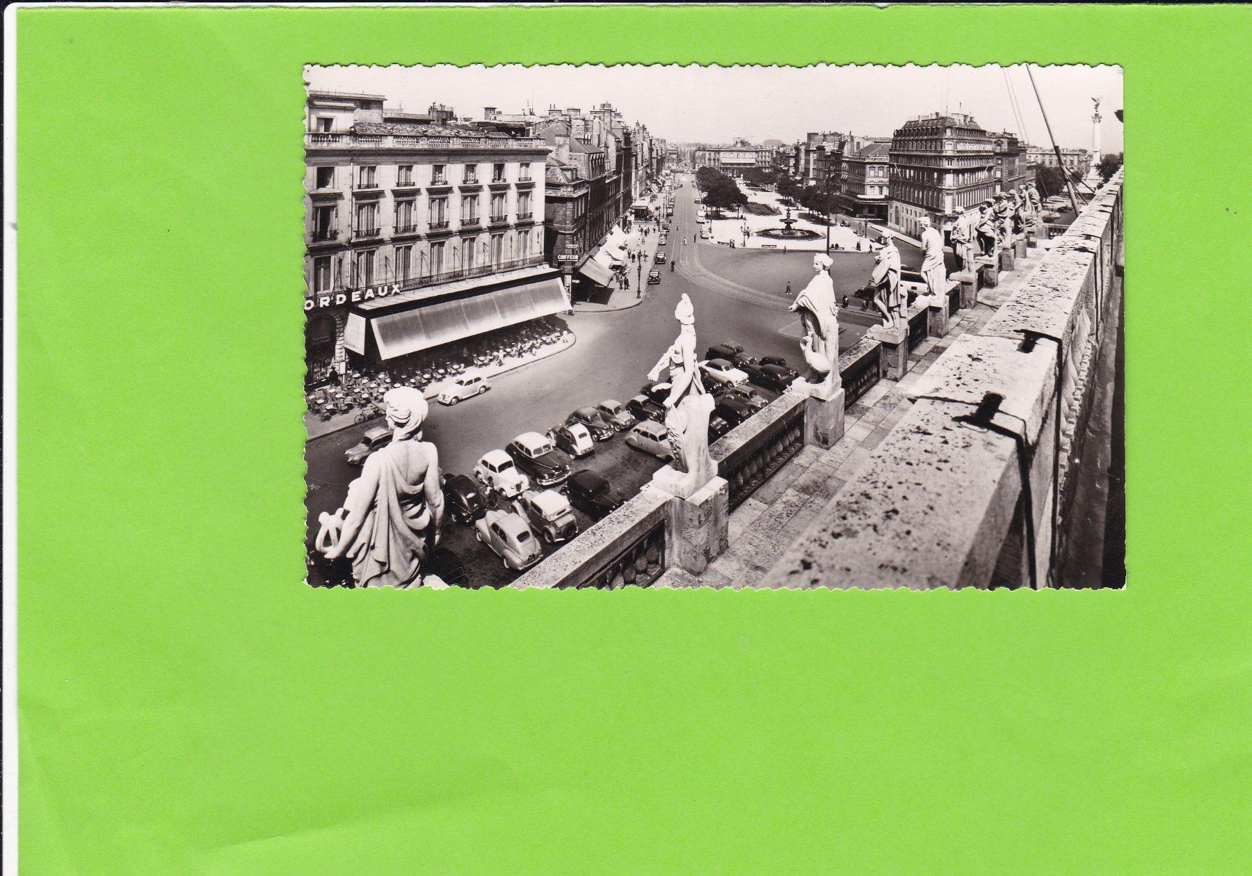 Cartes postales: Bordeaux-Les Allées de Tourny--Oldtimer – D'occasion à St. Peterzell par neckertal