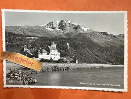 Schloss Crap de Sass und Piz Corvatsch