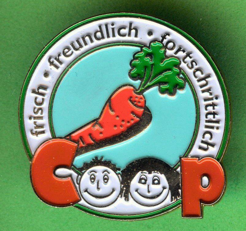 Placchette & Badge: Coop  Rüebli – Usato da Winterthur venduto da Sammleroase