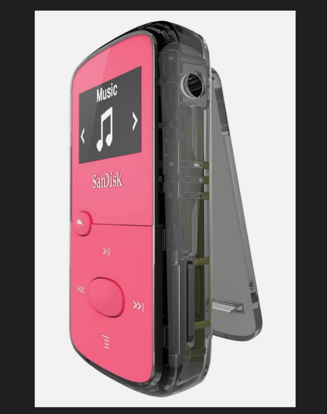 Sandisk Tragbarer Mediaplayer: SanDisk Clip James MP3 Player Pink – Neu und originalverpackt aus Winterthur von  1
