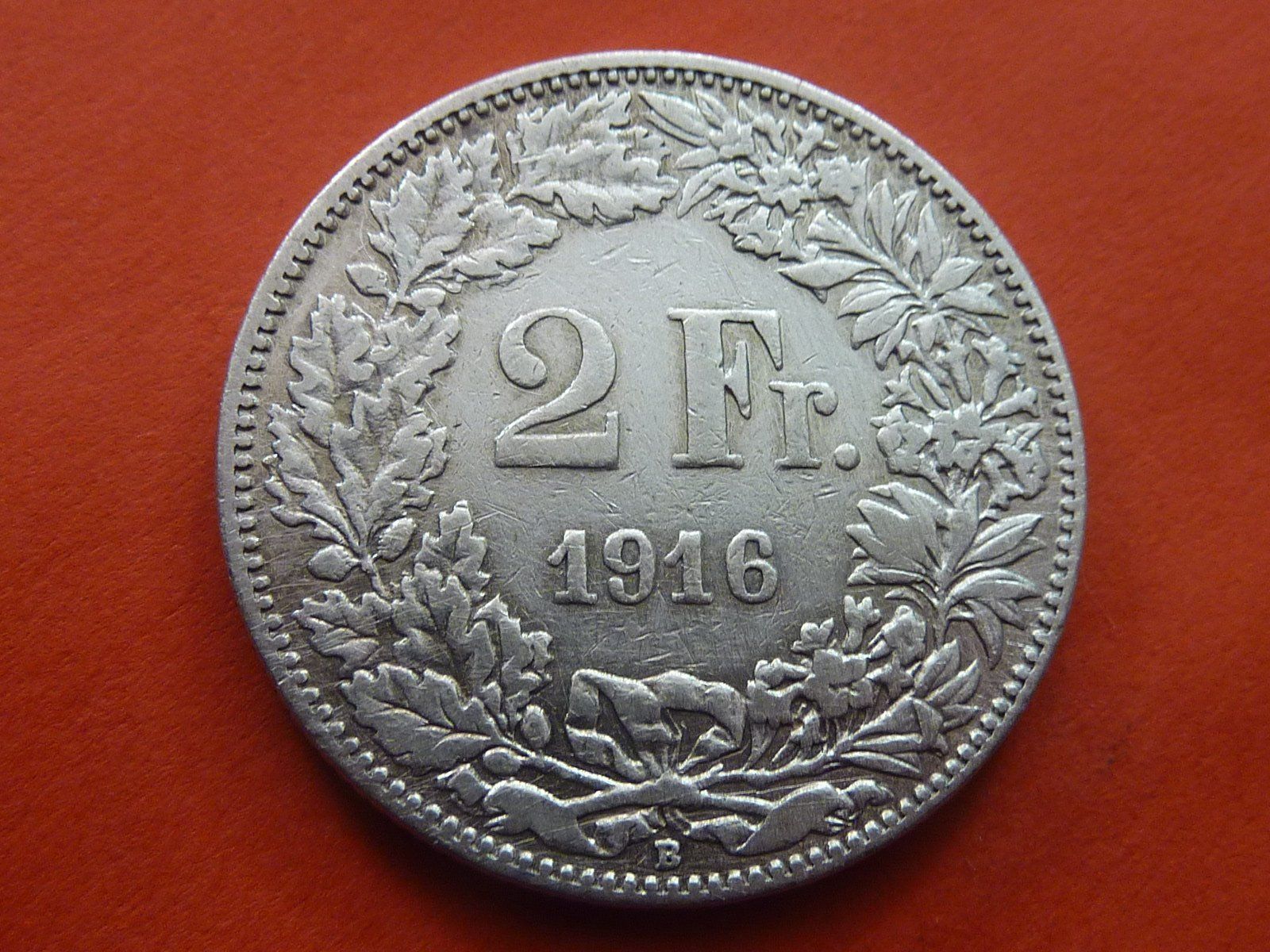 Alle Münzen: 2 Fr. 1916 – Gebraucht aus Seon von aee_7gpz