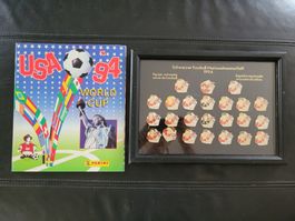 WM USA 1994 Panini Sammelalbum komplett mit Autogramme