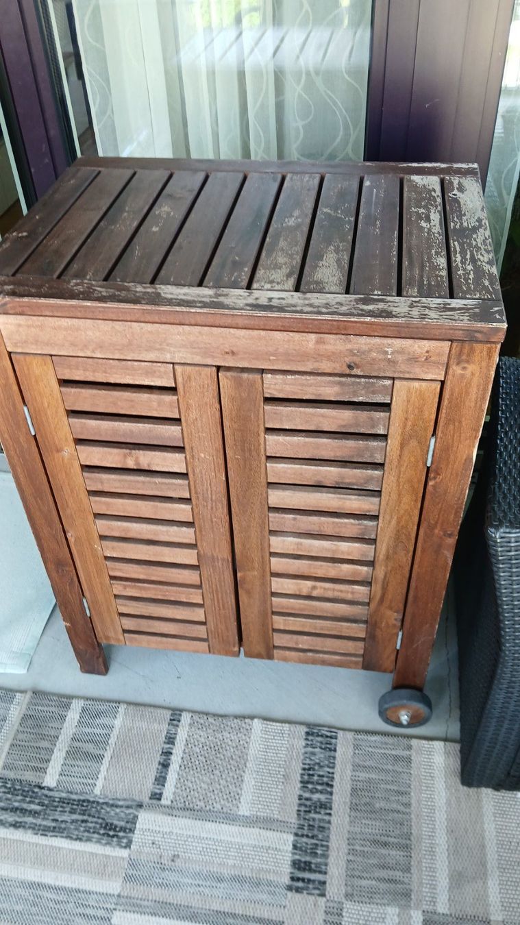 Ikea Box contenitori: Gartenschrank IKEA Äpplarö – Usato da Winterthur venduto da Nour07