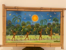 Gemälde Naive Kunst Künstler Walde-Mar De Andrade e Silva