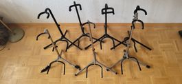 Konvolut Gitarren Ständer für Gibson, Fender, Ibanez