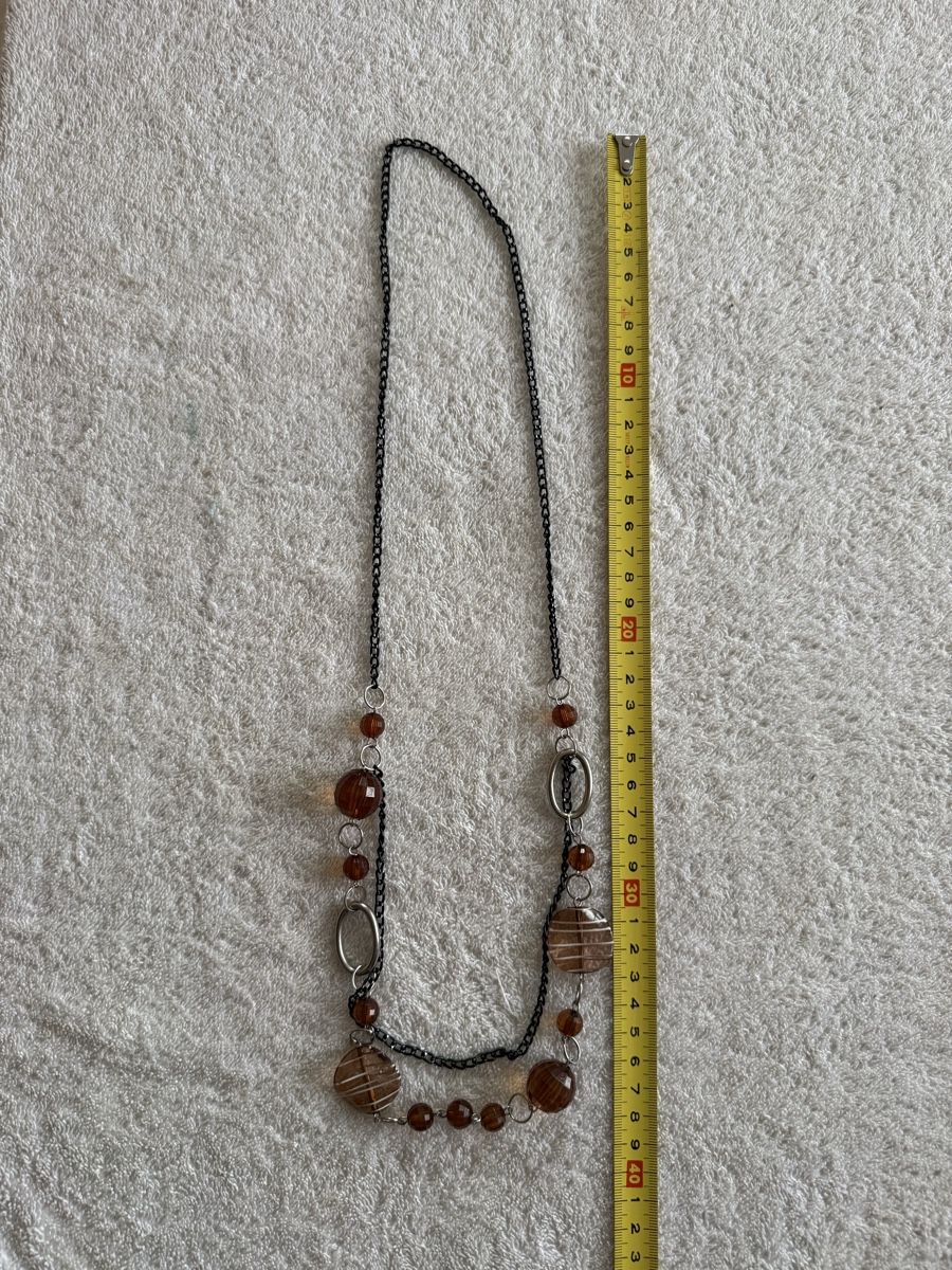 Sonstiger Schmuck: Halskette braune Perlen Modeschmuck – Gebraucht aus Affoltern am Albis von jonas1009 2