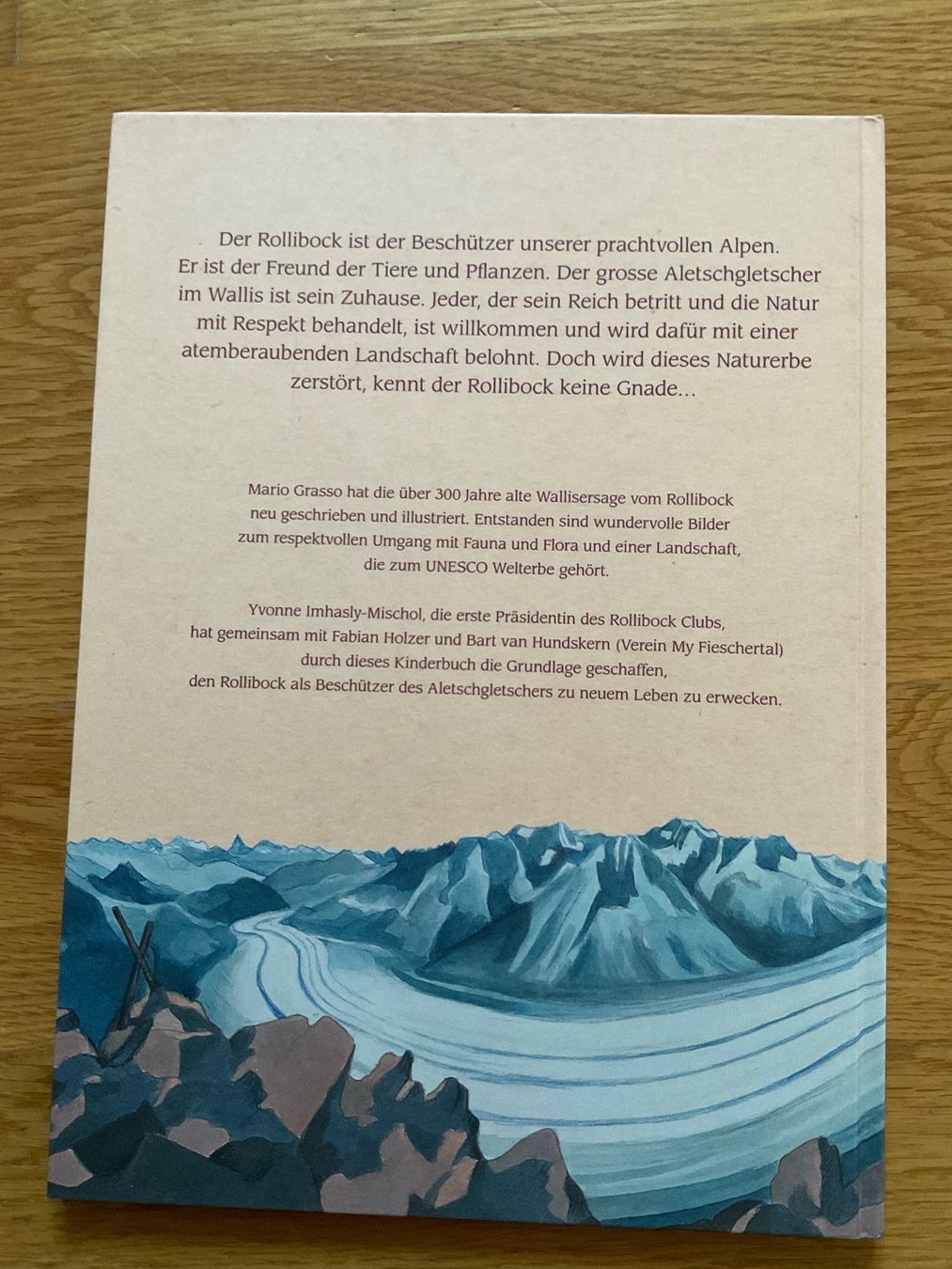 Libri: Der Rollibock vom Aletschgletscher -Eine Sage aus dem Wallis – Usato da Dinhard venduto da R.B.G23 1