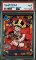 PSA 9 Monkey D. Luffy ONE PIECE DAY 2025 P-110