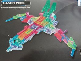 Laser Pegs, wie Lego, leuchten