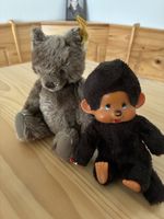 Steiff Teddybär und Kiki affe Vintage Sammlerstuck