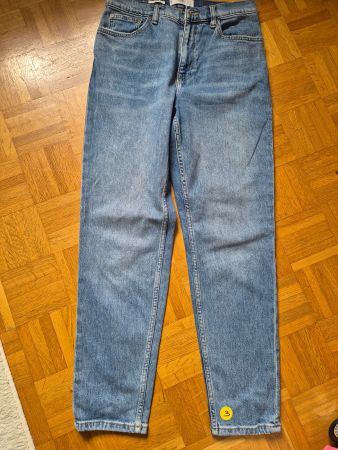 MNG Jeans Mom, blau, Gr. 36
