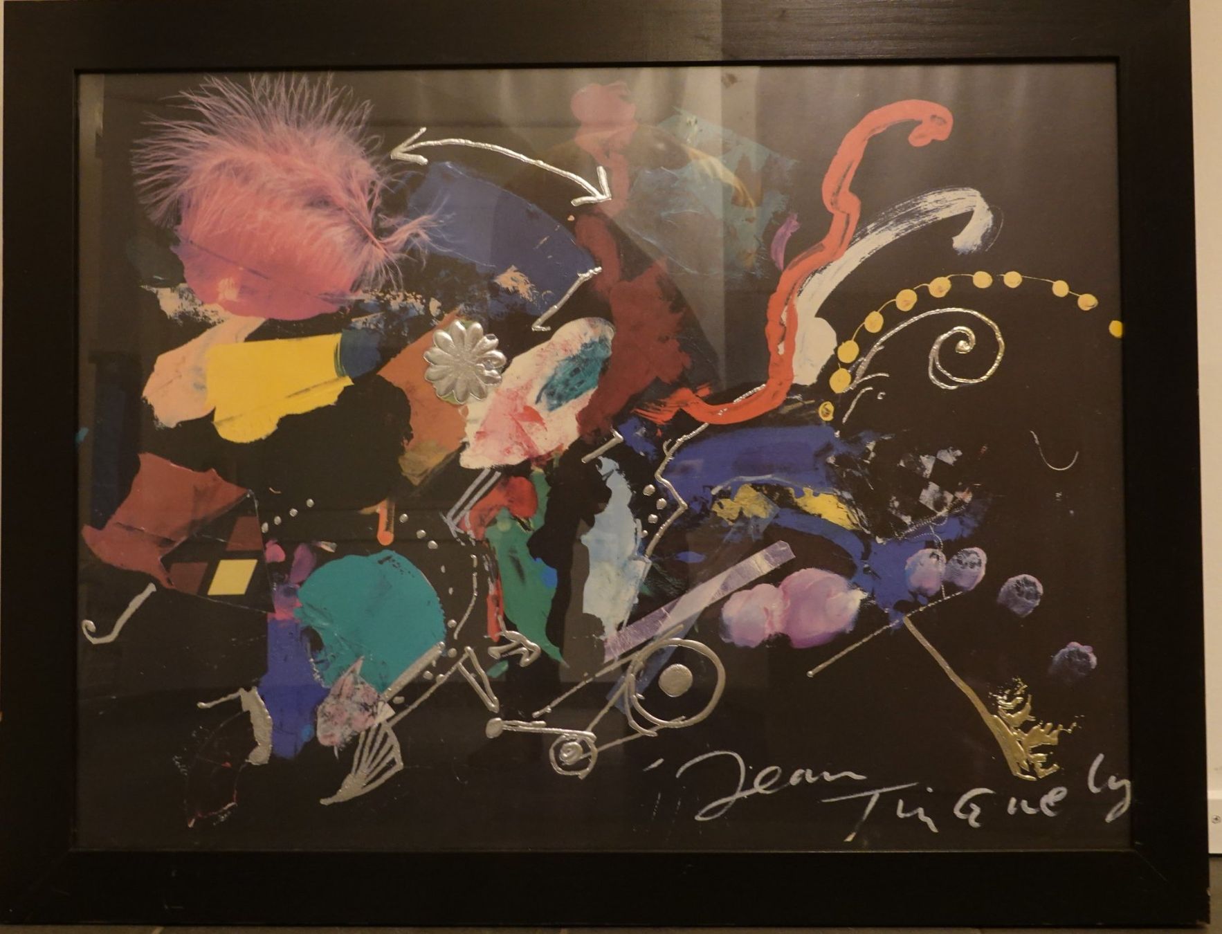 Posters & Illustrations: Jean Tinguely Kunstdruck gerahmt – D'occasion à Rheinfelden par bigi0956