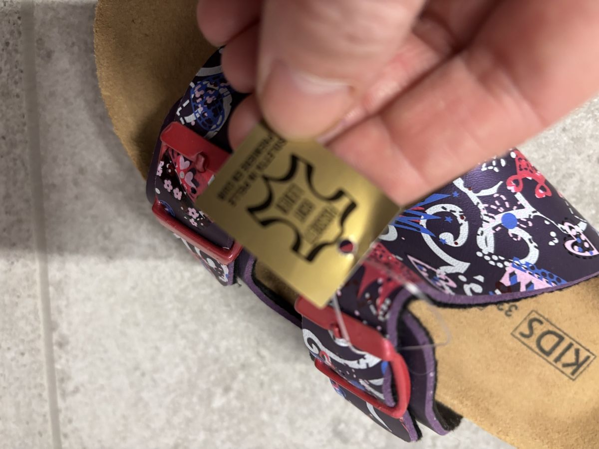 Scarpe per ragazze: Sandale cuir  pantoufle taille 33 neuf – Nuovo (secondo la descrizione) da Salvenach venduto da gwenwywar 1