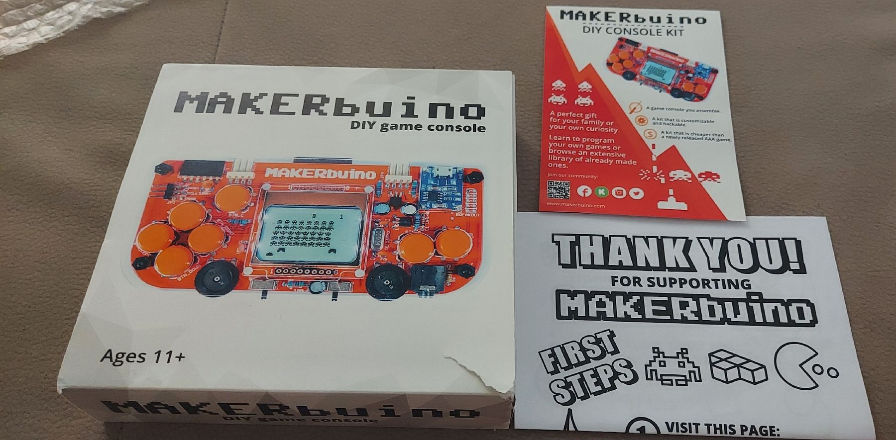 Console: Makerbuino DIY Game Console Kit neu und originalverpackt – Nuovo (secondo la descrizione) da Liestal venduto da swary007