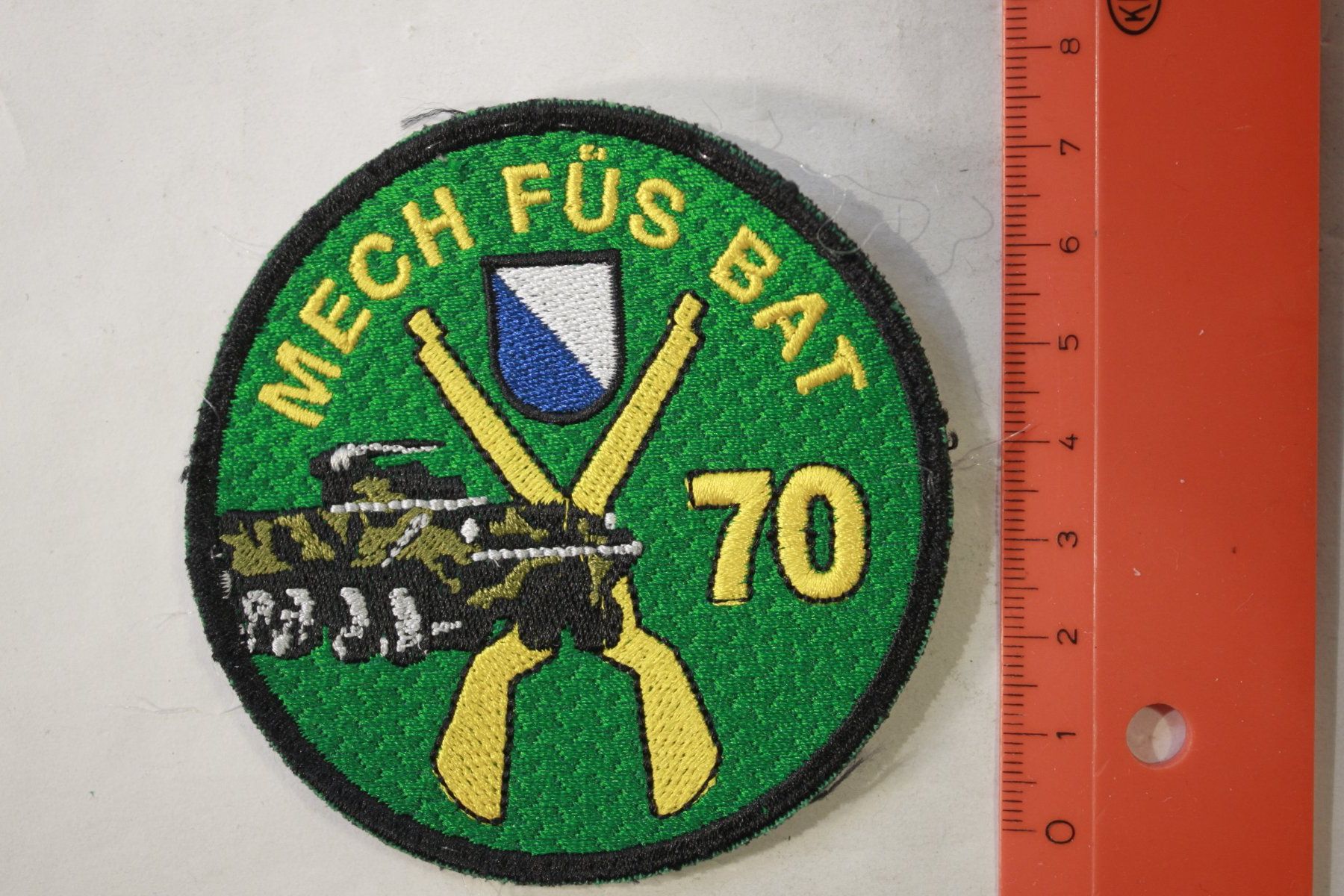 Schweizer Armee Toppe: fus 10 ZH – Usato da La plaine venduto da 7A6T2ME