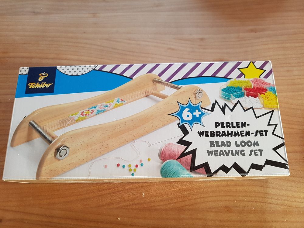 Qcdou Webrahmen Set Für Kinder - DIY Strickset Mit Wolle & Zubehör 19x29 Cm