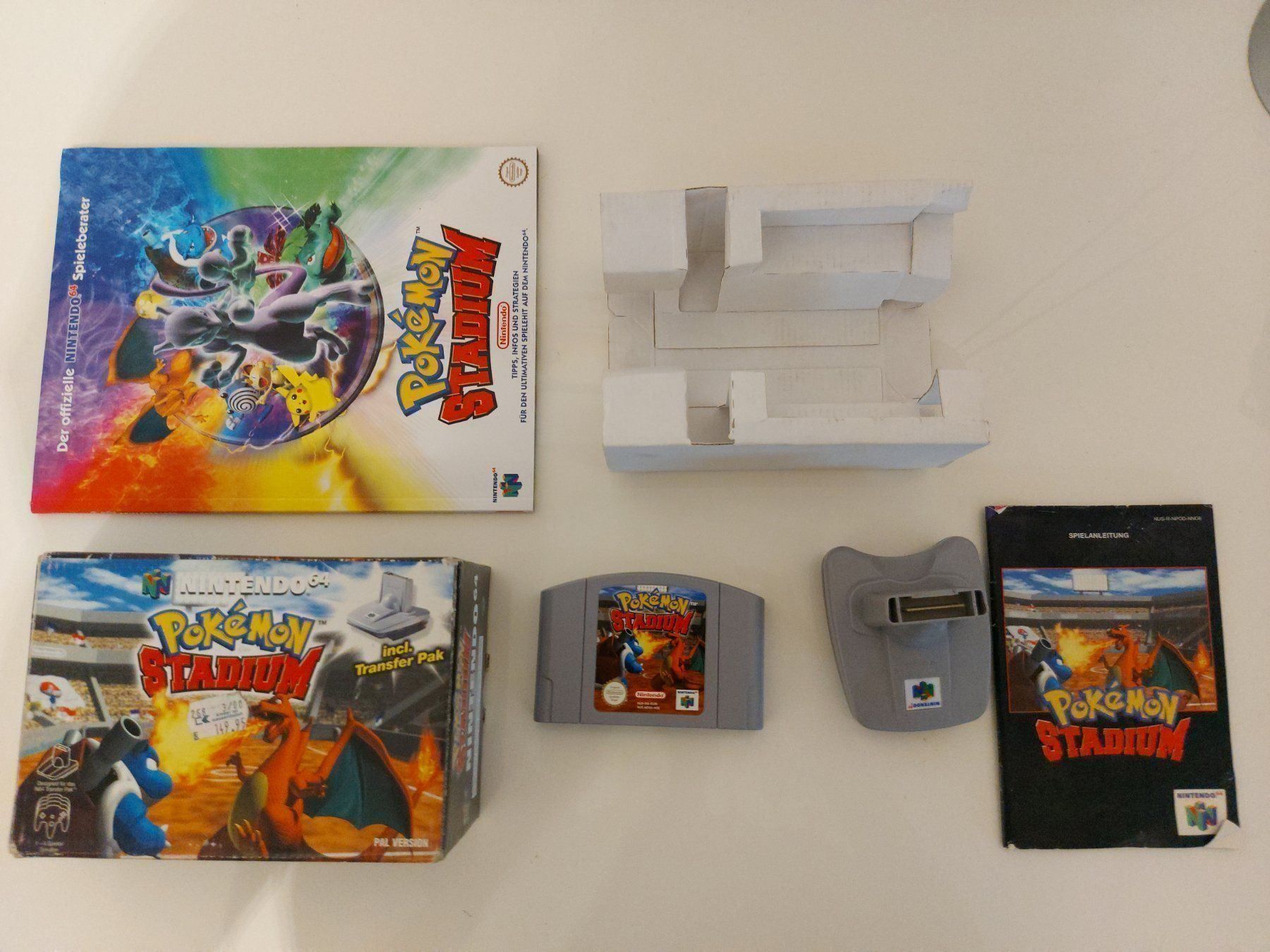 Nintendo Spiele: Pokemon Stadium Nintendo 64 N64 OVP + – Gebraucht aus Aarau von Kaesekuchen2000