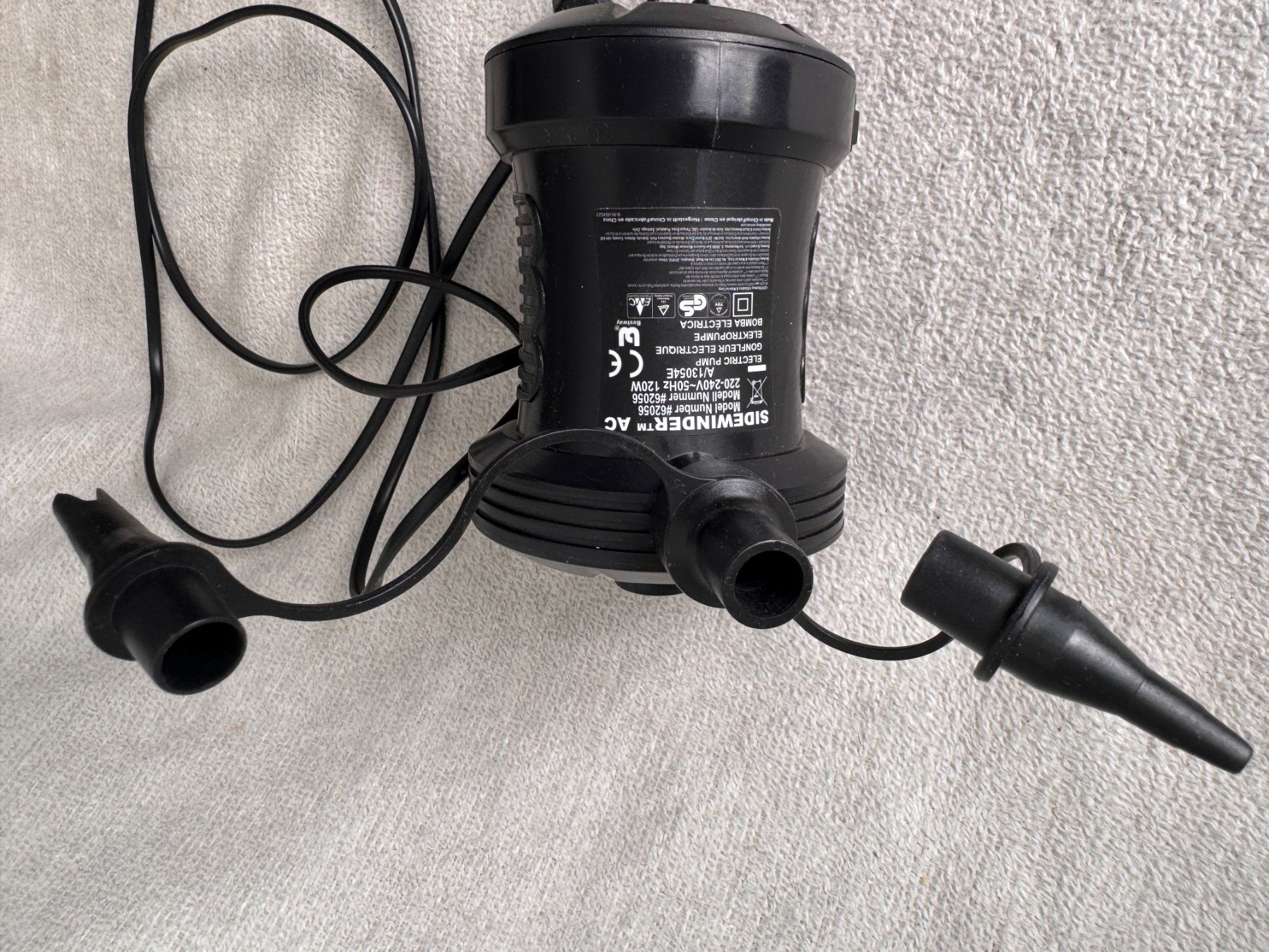 Pompe & Parti di ricambio: Luftpumpe elektrisch 220v steckdose Sidewinder – Nuovo (secondo la descrizione) da Zürich venduto da Malco0 3