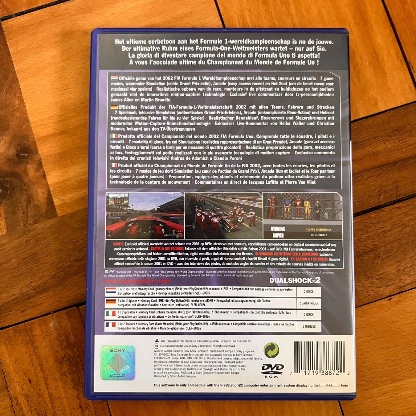 Sony Giochi: Formel 1 2002 Playstation 2 Spiel – Usato da St. Gallen venduto da el_Muro 1