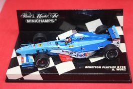 1/43 Benetton Playlife B198 (1998) - #6 A. Wurz