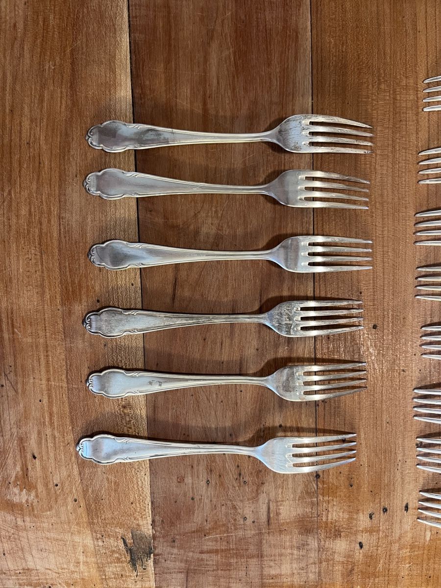 Bestecksets: Besteck Set 40-teilig versilbert  – Gebraucht aus St. Gallen von shonater 8