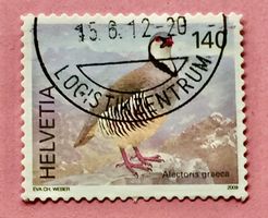 Nr.1306 Steinhuhn  Vögel  GESTEMPELT 2009   