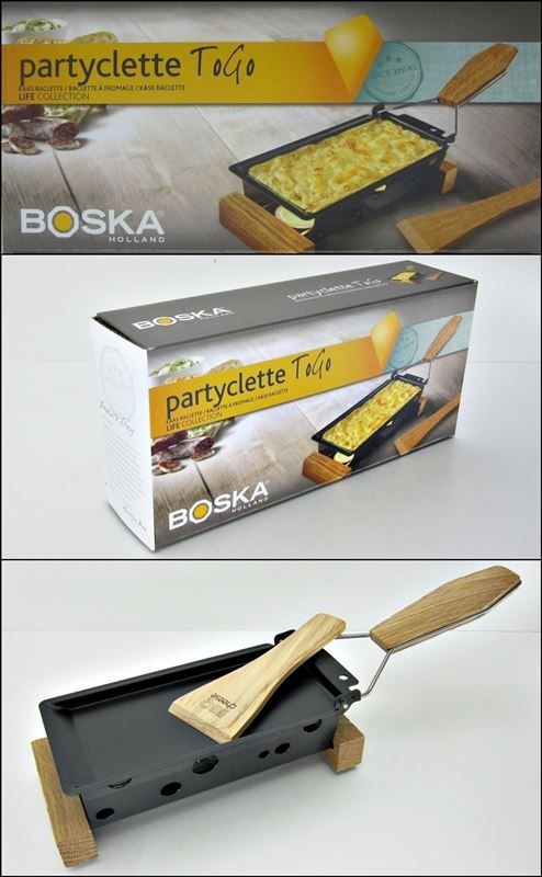 Küchengeräte: Raclette mit Teelichtern, Eiche, Boska – Neu und originalverpackt aus Wettingen von kochshop 2